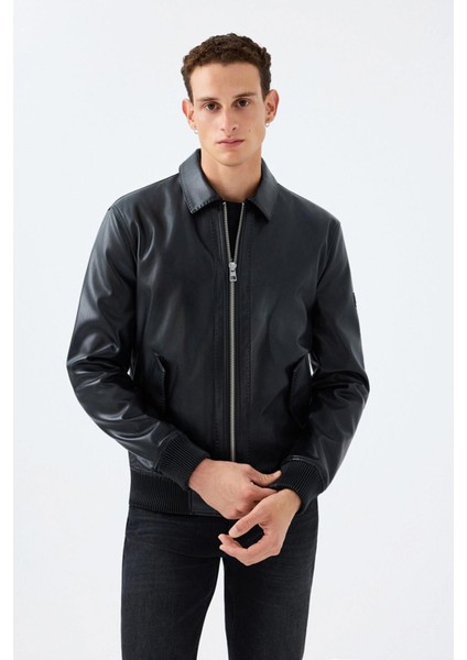 Erkek Suni Deri Mont LF2040820