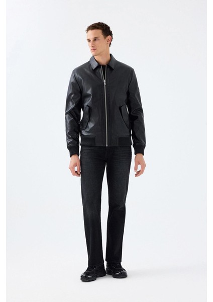 Erkek Suni Deri Mont LF2040820 fiyatları