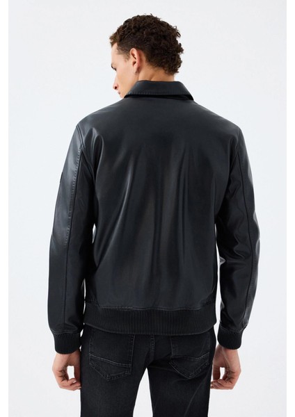 Erkek Suni Deri Mont LF2040820 modelleri