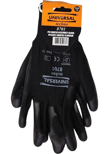 Techno 8701 Pu Eldiven (3 Çift) fiyatları