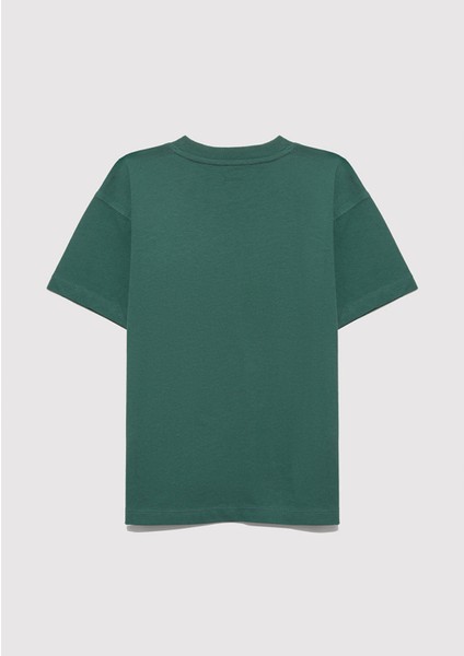 Mavi Since 1991 Baskılı Yeşil Tişört 6610369-71930