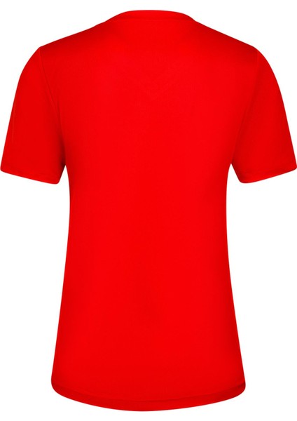 Freda V Yaka Kadın Tişört Kırmızı