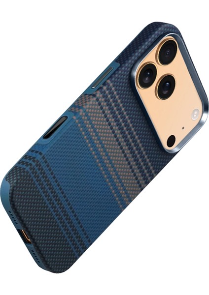 Apple iPhone 17 Pro Max HBC-377 Kevlar Slim Magsafe Kapak - Ay Doğumu modelleri