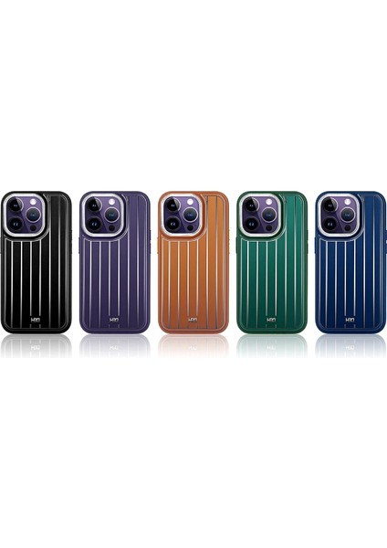 iPhone 15 Pro Max Kılıf HBC-190 Kolaj Kapak - Kahverengi modelleri