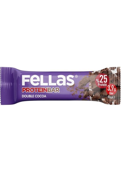 Fellas Protein Bar Duble Kakaolu 32 G