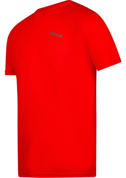 Fiji Sıfır Yaka Tişört Kırmızı