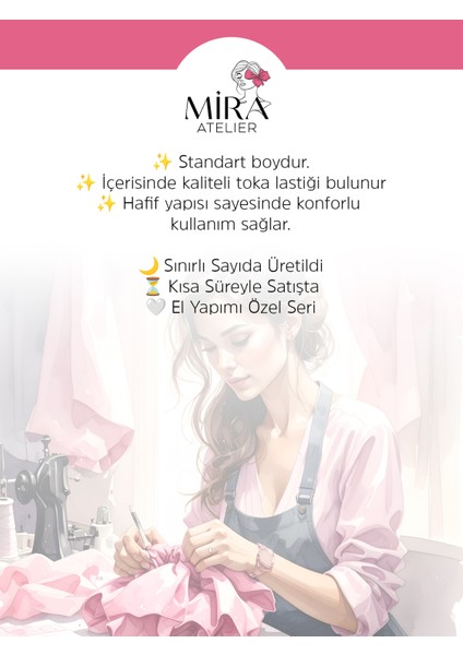 Kadın Siyah Kalp Desenli Tül Toka – Tekli Lastik Model Scrunchie modelleri