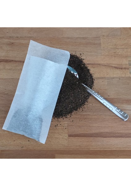 Çay Bitki Çayı Demleme Filtresi Boş Demlik Poşeti Galoşu Bonesi 9.5X17 cm 1000 Adet Ev Otel Cafe Horeca modelleri