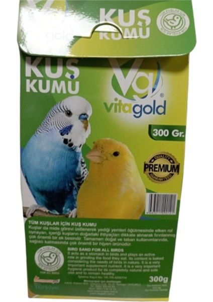 Kuş Kumu 300 gr (Tüm Kuşlar Için ) ve Şeffaf Lüks Kuş Yemlik fiyatları