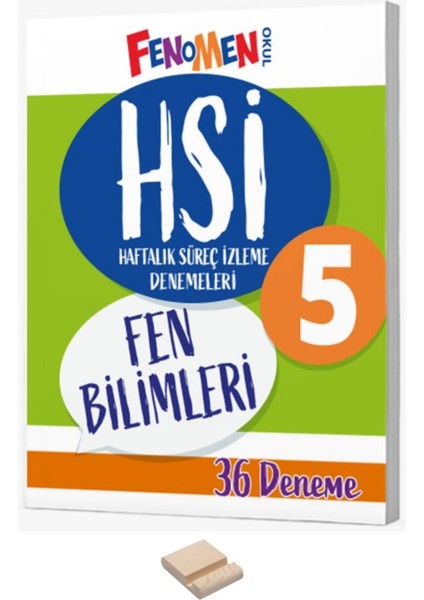 Fenomen 5. Sınıf Fen Bilimleri Süreç Izleme Denemesi ve Telefon Standı