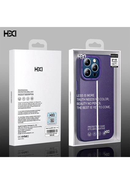 iPhone 15 Pro Kılıf HBC-155 Lizbon Kapak - Siyah modelleri