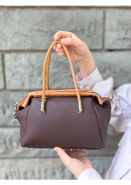 Nçs Kadın Yumuşak Deri Dokulu Şık ve Kullanışlı Kadın El &omuz Çantası (24X17CM) fiyatları