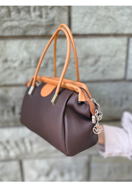 Nçs Kadın Yumuşak Deri Dokulu Şık ve Kullanışlı Kadın El &omuz Çantası (24X17CM) fırsatları