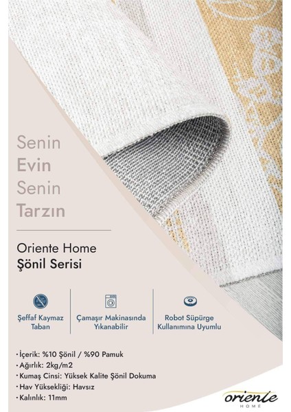 Şık Iskoç Desenli Gri Yolluk, Yıkanabilir Antre ve Koridor Halısı, Dayanıklı ve Estetik