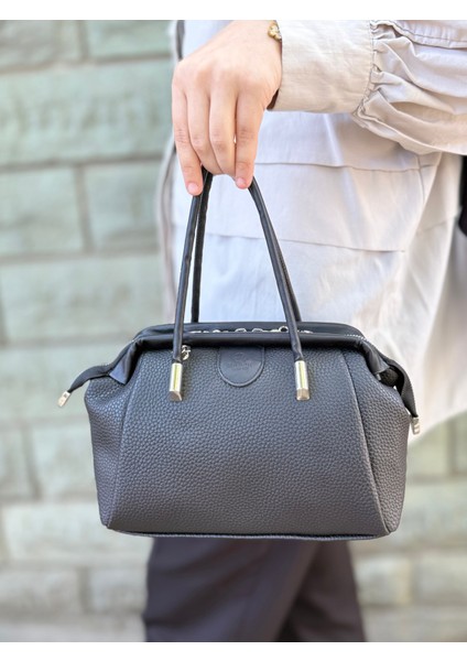 Nçs Kadın Yumuşak Deri Dokulu Şık ve Kullanışlı Kadın El &omuz Çantası (24X17CM)