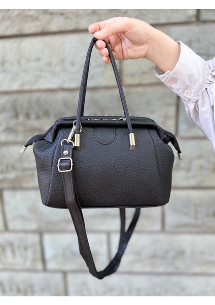 Nçs Kadın Yumuşak Deri Dokulu Şık ve Kullanışlı Kadın El &omuz Çantası (24X17CM)