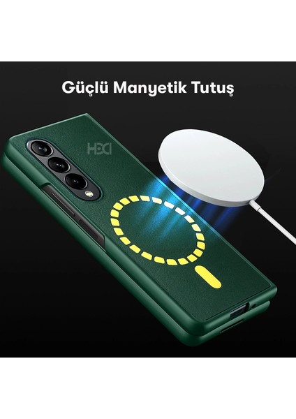 Samsung Galaxy Z Fold 4 Kılıf HBC-156 Forum Magneticsafe Kapak - Lacivert fiyatları
