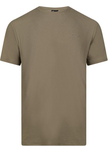 Kalei Sıfır Yaka T-Shirt Toprak