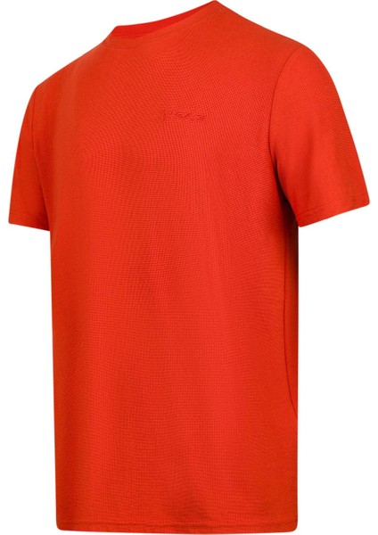 Kalei Sıfır Yaka T-Shirt Turuncu