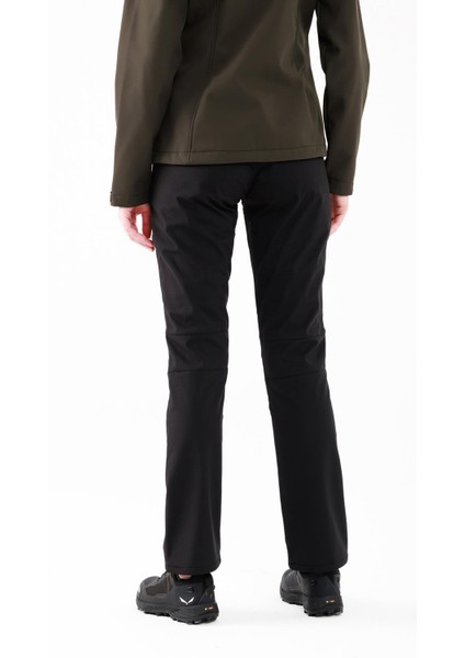 Bosie Ince Softshell Kadın Pantolon Siyah