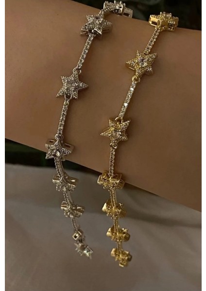 Xuping Özel Seri Taşlı Yıldız Model Künye Bileklik fiyatları