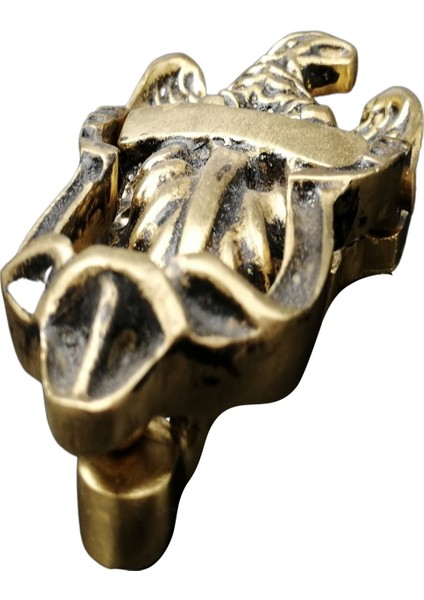 Pirinç Döküm Kartal Kapı Tokmağı Kapı Ta