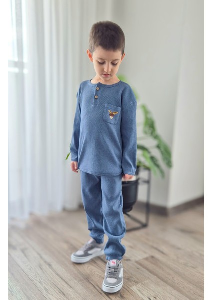 Palamut Cepli Unisex Fitilli Takım (2-7 Yaş)