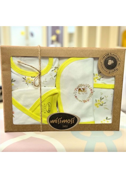 Baskılı 10LU Hastane Çıkışı - Diğer Markalar - RZ0006 - Sarı - 0 - 3 Ay - RZ0006-SARI-0 - 3 Ay Sarı fiyatları