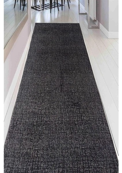 Kaymaz Taban Kesme Sade Yıkanabilir Halı Yolluk Antrasit Gri fiyatları