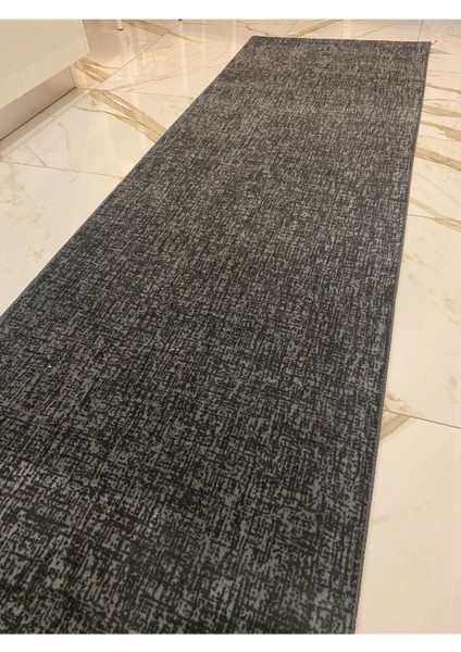 Kaymaz Taban Kesme Sade Yıkanabilir Halı Yolluk Antrasit Gri fırsatları