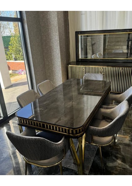 Ultra Lüx Galaxy Yemek Masası fırsatları