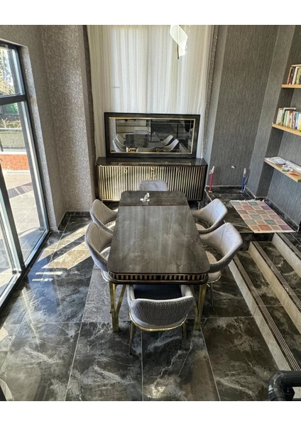 Ultra Lüx Galaxy Yemek Masası indirimleri