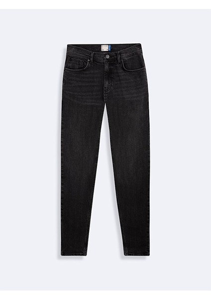 New Smarty Dar Paça Orta Bel Jean Pantolon