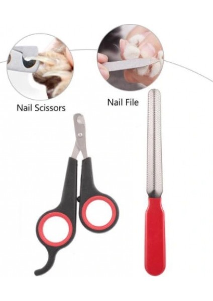 Evcil Hayvan Tırnak Makası ve Törpü Seti modelleri