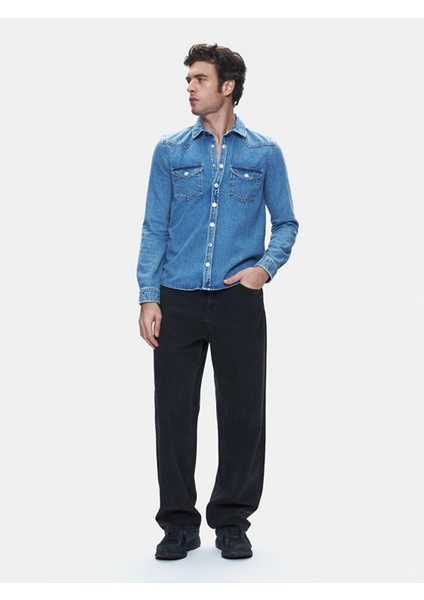 Rohan Dar Kesim Jean Gömlek