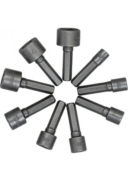 9 Parça Manyetik Somun Adaptörü