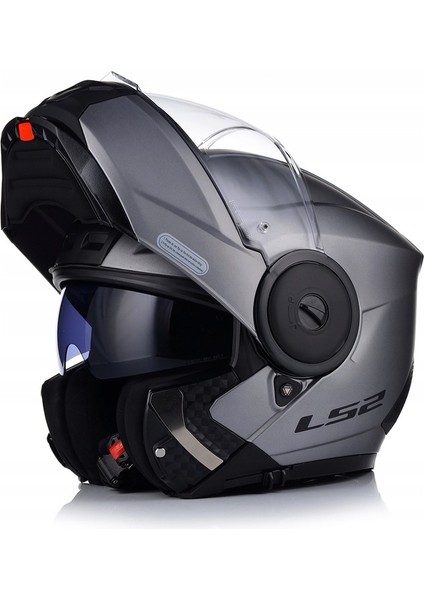 Scope 2 Çene Açılır Motosiklet Kaskı Mat Tıtanıum