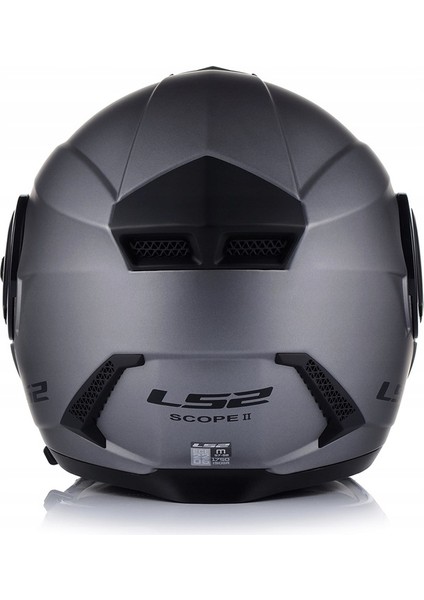 Scope 2 Çene Açılır Motosiklet Kaskı Mat Tıtanıum modelleri
