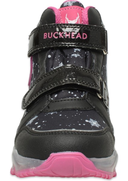 BUCK3034 Snowy Waterproof Siyah Çocuk Bot modelleri