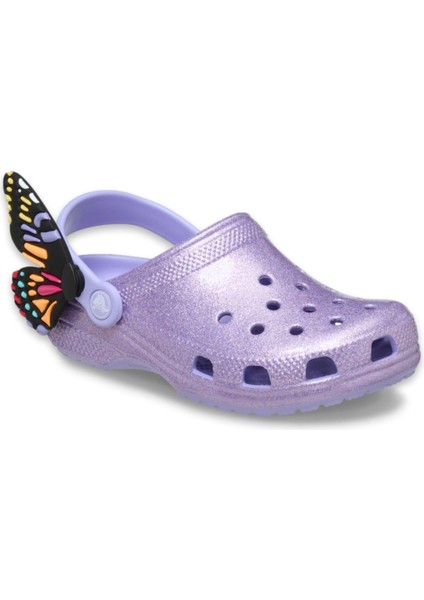 210018 Classic Iam Butterfly Clog T Mor Çocuk Terlik