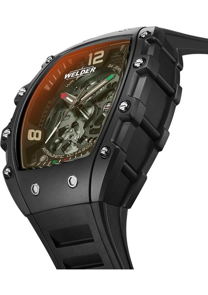 WRT1005-R 44 mm Welder Moody Erkek Kol Saati fırsatları