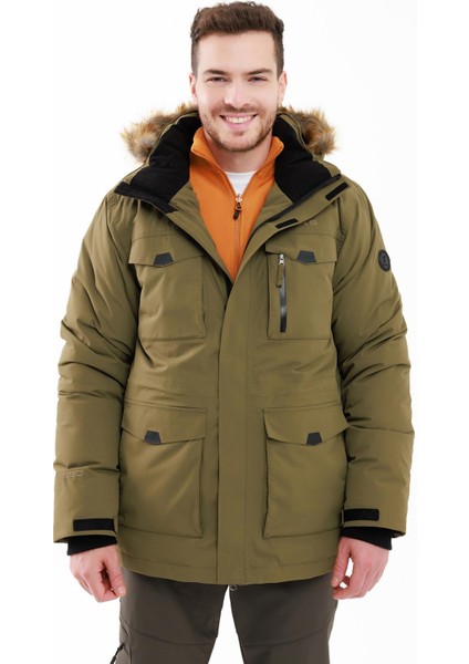 Saalbach Erkek Down Ceket Mont Yeşil