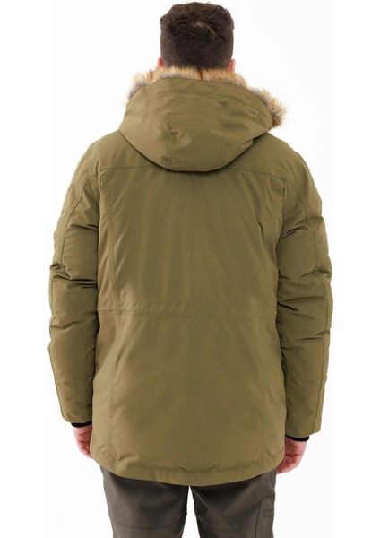 Saalbach Erkek Down Ceket Mont Yeşil