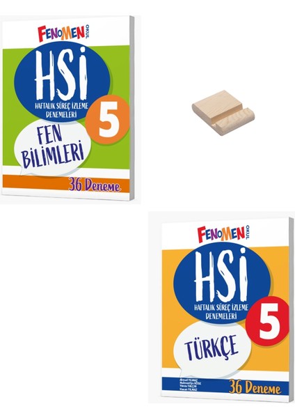 Fenomen 5. Sınıf Fen ve Türkçe Haftalık Süreç Izleme Denemeleri + Telefon Standı