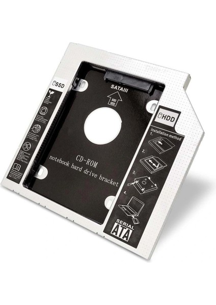 HDD Caddy Kızak Ata 12.7 mm Sılver HDX1754