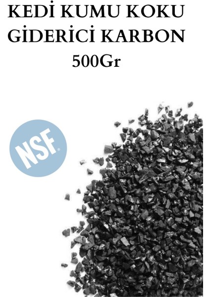 Hindistan Cevizi Kabuğu Bazlı Kedi Kumu Koku Giderici Aktif Karbon