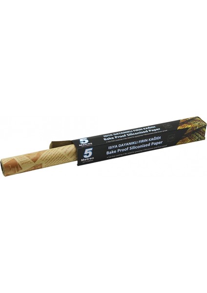 Isıya Dayanıklı Fırın Pişirme Rulo Kağıt 5 Metre x 30CM (4887)