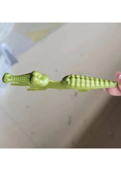 3D Timsah Kitap Ayracı - Üç Boyutlu Pla Eğlenceli Tasarım