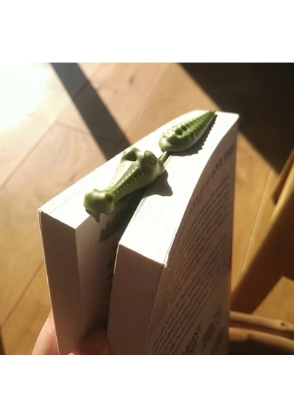 3D Timsah Kitap Ayracı - Üç Boyutlu Pla Eğlenceli Tasarım modelleri