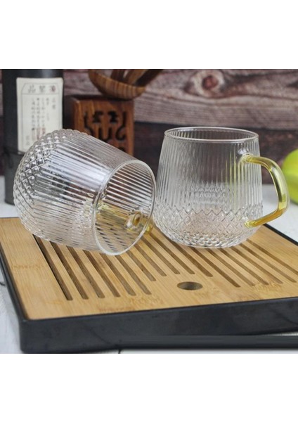 3lü Altın Kulplu Kahve & Çay Bardağı 350 ml modelleri